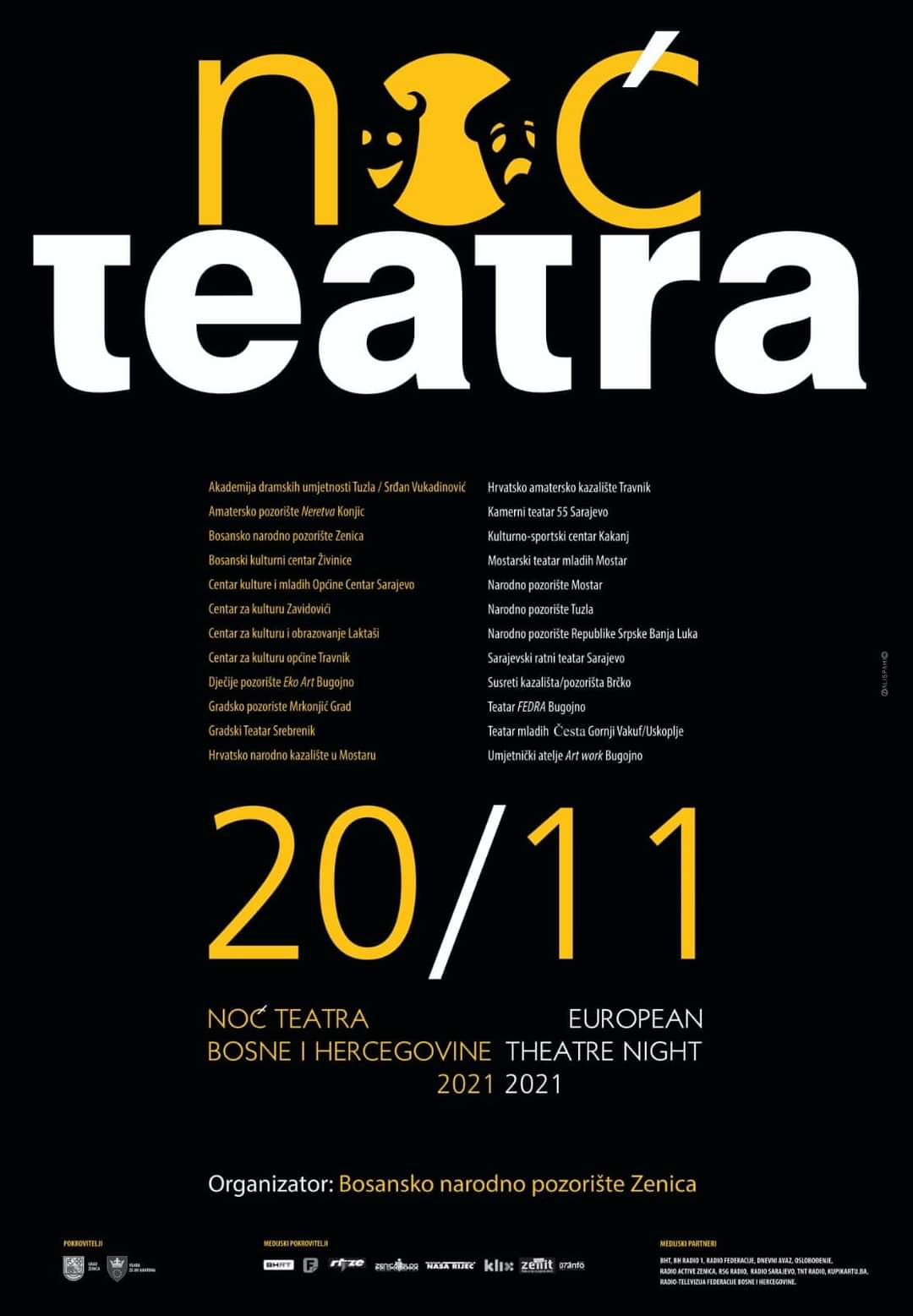 “Noć teatra 2021.” u Centru za kulturu Zavidovići